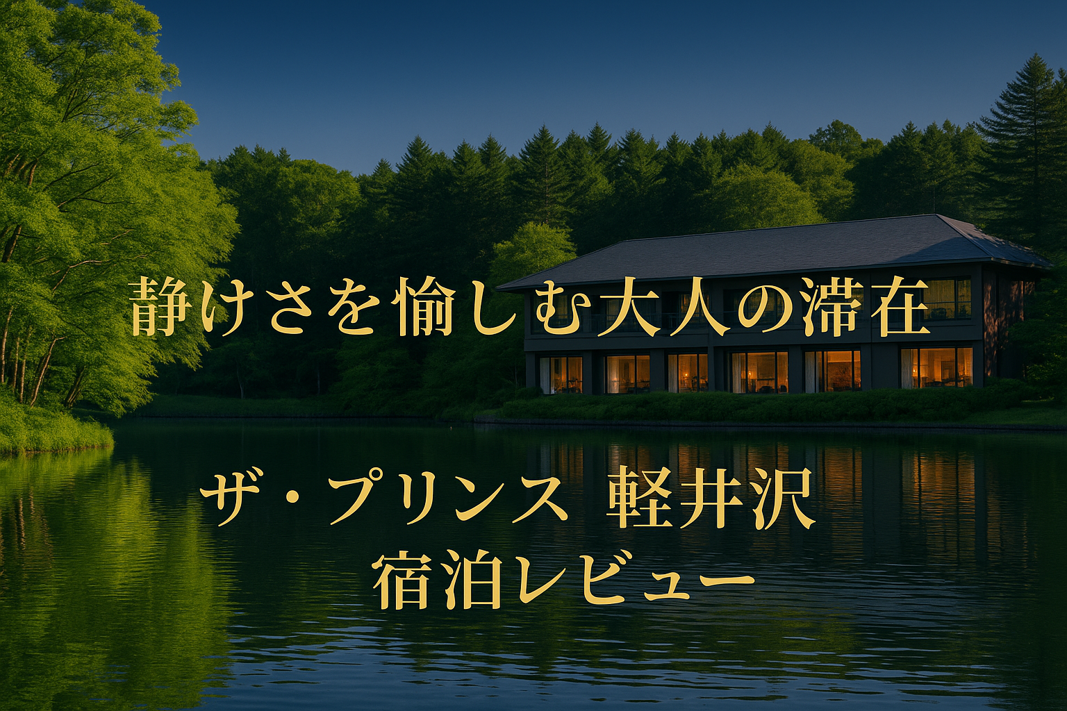 ザ・プリンス 軽井沢宿泊レビュー｜口コミ評判と食事・客室・温泉体験記